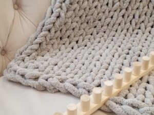 Chunky Knit Blanket