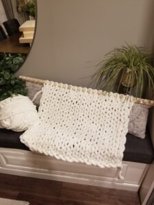 Chunky Knit Blanket Loom